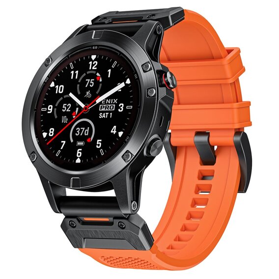 Силиконова каишка QuickFit за Garmin Fenix 22mm