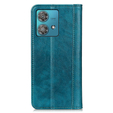 Калъфи за Motorola Edge 40 Neo, Wallet Litchi Leather, зелен