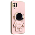 Калъфи за Samsung Galaxy A22 4G, Astronaut, розов rose gold