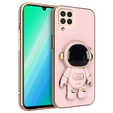 Калъфи за Samsung Galaxy A22 4G, Astronaut, розов rose gold