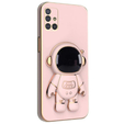 Калъфи за Samsung Galaxy A71, Astronaut, розов rose gold