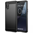 Калъфът за Sony Xperia 10 VI, Carbon, черен