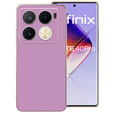 Калъф за Infinix Note 40 Pro, Glamour CamShield, лилав