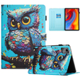 Калъф за Lenovo Tab M11, с капак, owl