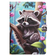 Калъф за Samsung Galaxy Tab A7 Lite, с капак, raccoon