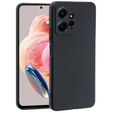 Калъф за Xiaomi Redmi Note 12 4G, Silicone Lite, черен