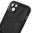 Калъф за iPhone 15, ERBORD Armor Mag, черен