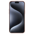 Калъф за iPhone 15 Pro Max, Silicone Lite, оранжев