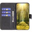 Калъф с капак за Samsung Galaxy A05s, Wallet, BINFEN COLOR, черен