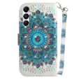 Калъф с капак за Samsung Galaxy A05s, Wallet, Mandala Flower