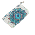 Калъф с капак за Xiaomi Redmi Note 12 4G, Wallet mandala, бял