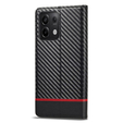 Калъф с капак за Xiaomi Redmi Note 13 Pro 4G, Carbon LC.IMEEKE, черен