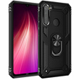 брониран калъф за Xiaomi Redmi Note 8T, Nox Case Ring, черен