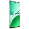 IMAK калъф за Oppo Reno 12FS / 12F 5G, Stripe Dropproof, прозрачен