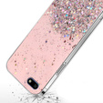 Калъфи за Huawei Y5 2018, Glittery, розов