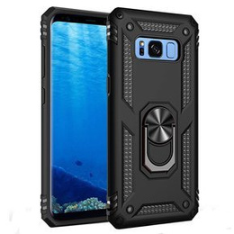брониран калъф за Samsung Galaxy S8, Nox Case Ring, черен
