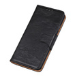 Калъф с капак за OnePlus Nord 2 5G, Split Leather Wallet, черен