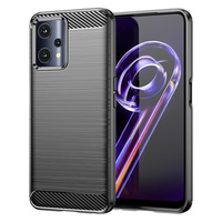 Калъфът за Realme 9 Pro / OnePlus Nord CE 2 Lite 5G, Carbon, черен