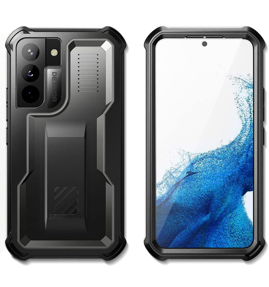 Калъфи за Samsung Galaxy S22, Dexnor Full Body Hybrid, черен