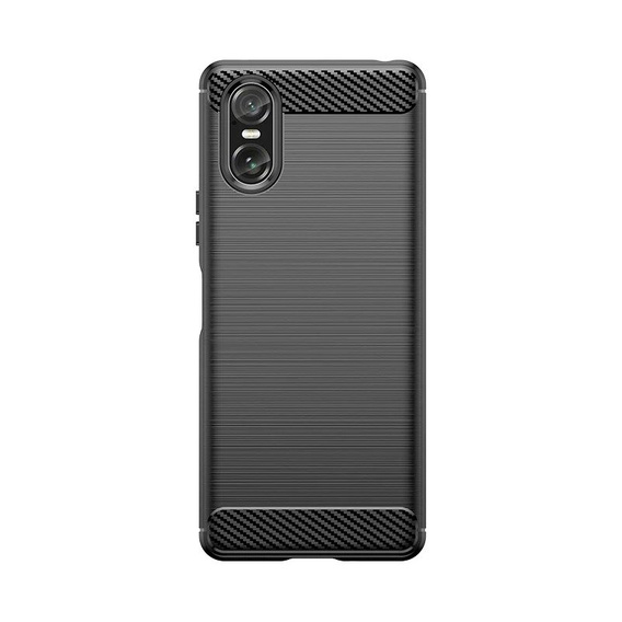 Калъфът за Sony Xperia 10 VI, Carbon, черен