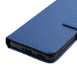 Калъф с капак за Realme 11 Pro 5G / Pro+ 5G, Wallet Smart Magnet, син