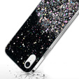 Калъфи за iPhone XR, Glittery, черен