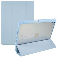 Калъф за iPad 10.2 2021 / 2020 / 2019, Smartcase Hybrid, с място за стилус, син