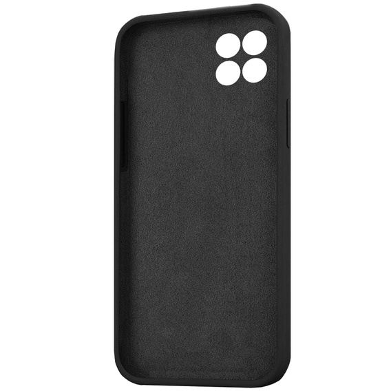 Калъф за Realme 8i, Silicone Lite, черен