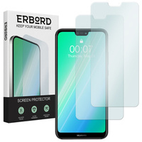 2x Закалено стъкло за Huawei P20 Lite, ERBORD 9H Hard Glass на екрана