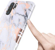 Калъфи за Huawei P30 Pro, Suritch Full Body Marble, бял