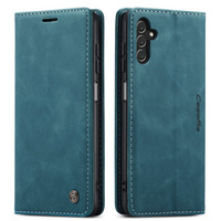 CASEME калъф за Samsung Galaxy A04S / A13 5G, Leather Wallet Case, зелен