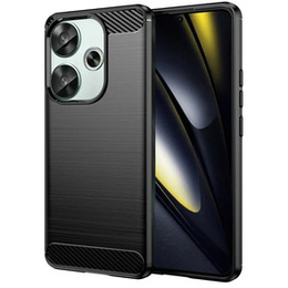 Калъфът за Xiaomi Poco F6, Carbon, черен