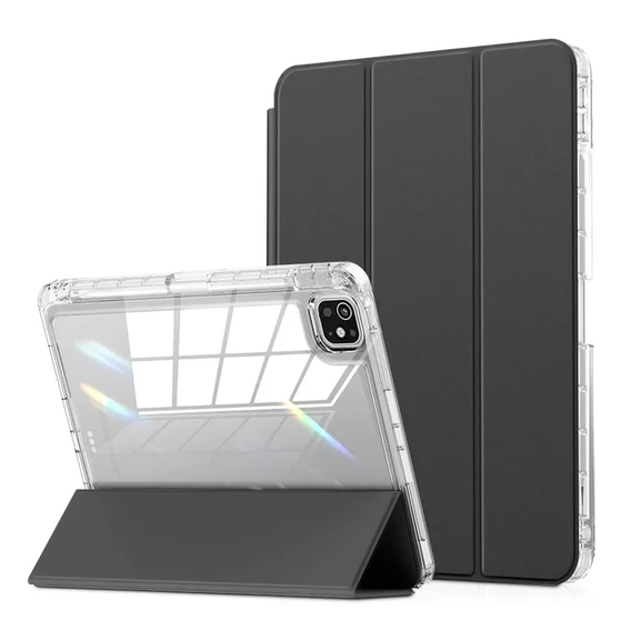 Калъф за iPad Pro 11" 2024 (5 gen.), Smartcase Hybrid, с място за стилус, черен