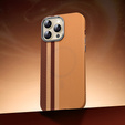 Калъфът за iPhone 14 Pro, Carbon Fiber MagSafe, жълт