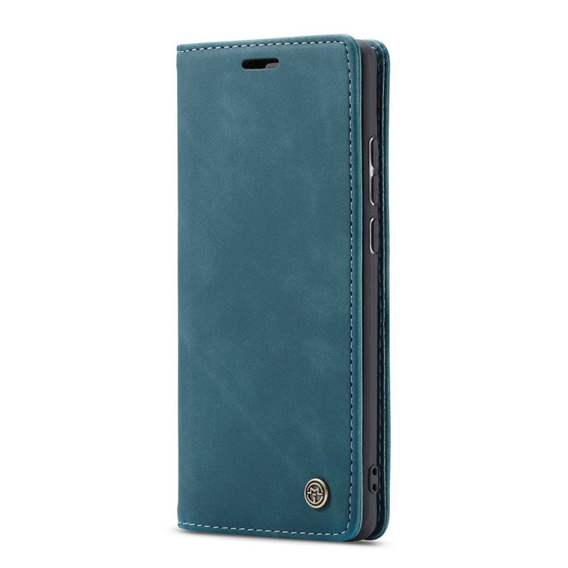 CASEME калъф за Huawei P30 Lite, Leather Wallet Case, син