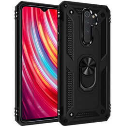 брониран калъф за Xiaomi Redmi Note 8 Pro, Nox Case Ring, черен