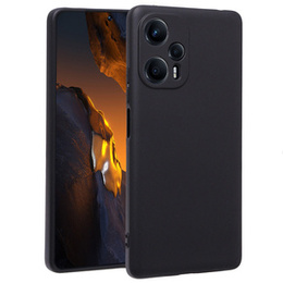 Калъф за Xiaomi Poco F5, Silicone Lite, черен