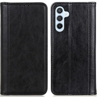 Калъфи за Samsung Galaxy S23 FE, Wallet Litchi Leather, черен