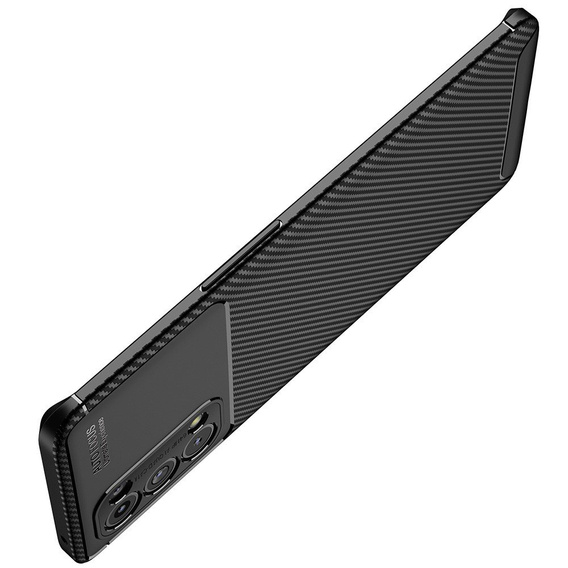 Калъфи за Oppo Reno 5 Pro 5G, Carbon Gel, черен
