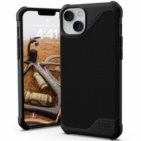 Калъфи Urban Armor Gear за iPhone 14 Plus, Metropolis LT MagSafe Fibr Armr, черен