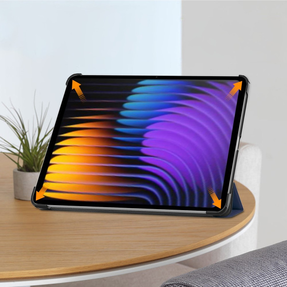 Калъф за Xiaomi Pad 7 / Xiaomi Pad 7 Pro, Smartcase, тъмносин