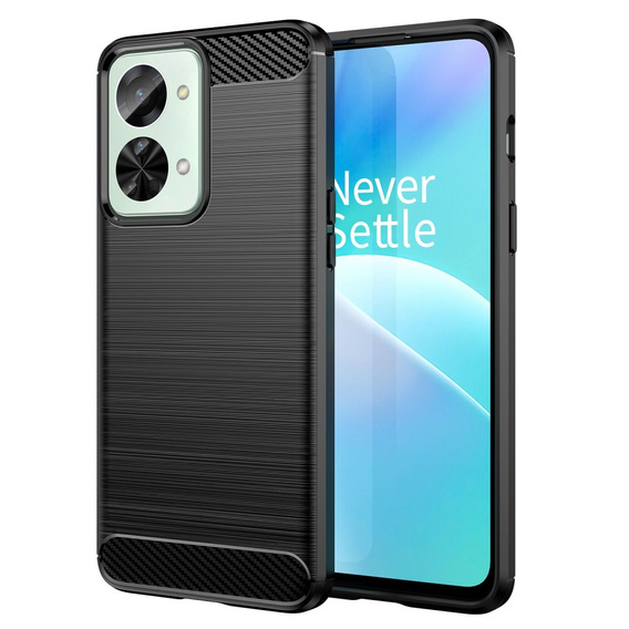 Калъфът за OnePlus Nord 2T 5G, Carbon, черен