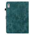 Калъфи за Lenovo Tab M9, Wallet Pen Slot, зелен