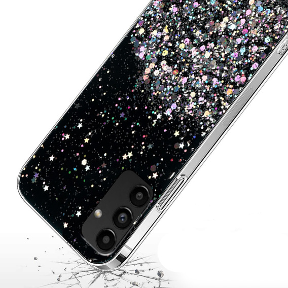 Калъфи за Samsung Galaxy A04S / A13 5G, Glittery, черен