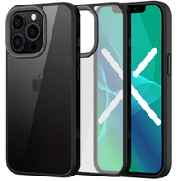 Калъфи за iPhone 13 Pro, ERBORD Hybrid Case, черен