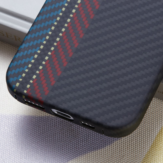 Калъфът iPhone 16 Pro Max, Aramid Fiber MagSafe, черен