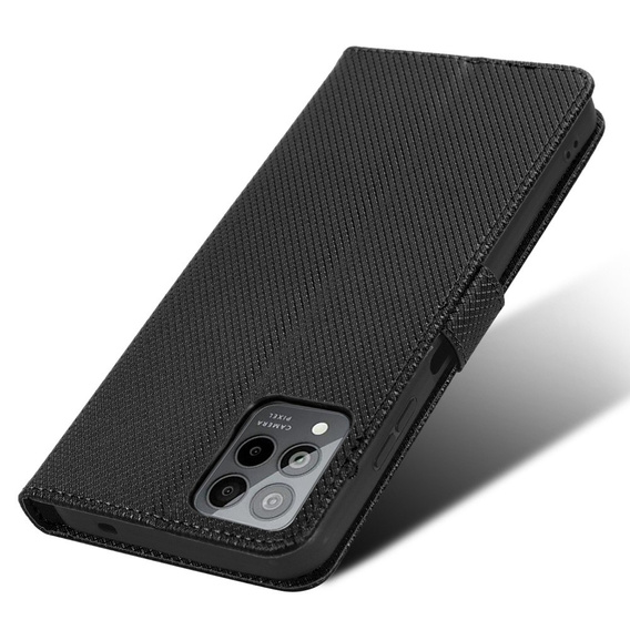 Калъф с капак за T Phone Pro 5G, Wallet Magnet, черен