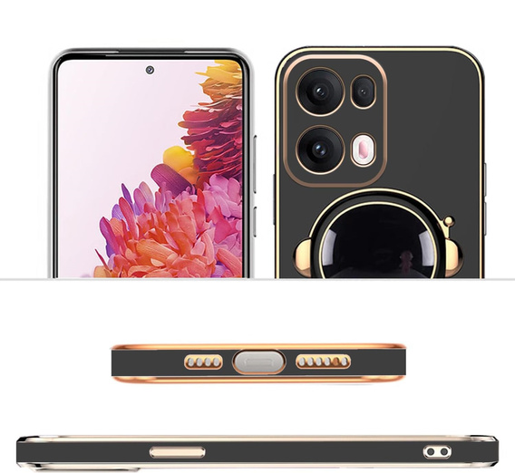 Калъфи за Oppo Reno 13 Pro, Astronaut, черен