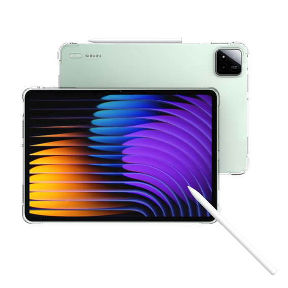 Калъф за Xiaomi Pad 7 / Xiaomi Pad 7 Pro, силикон, прозрачен