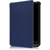 Калъф за PocketBook Touch Lux 4 5 606 616 627 628 632 633, Smartcase, син